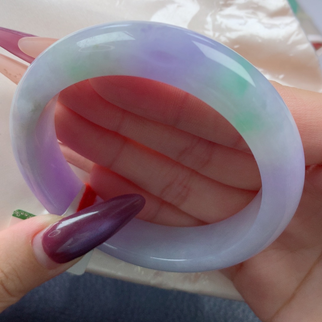 未镶嵌手镯翡翠缅甸天然翡翠A货56