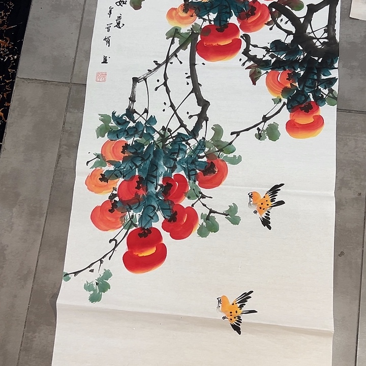 国画精品手绘作品