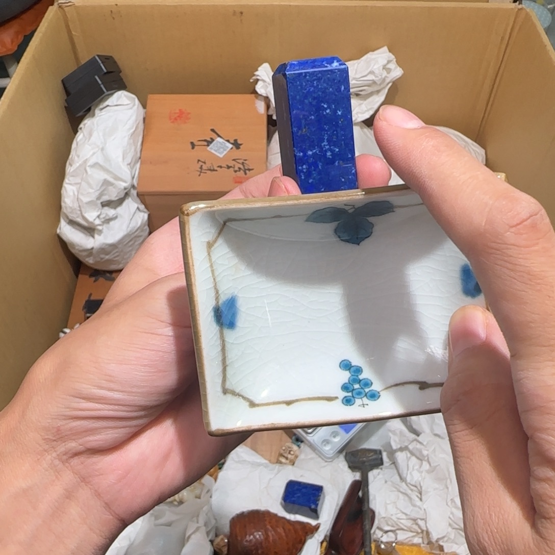 紫砂陶瓷孤品单件车里拍