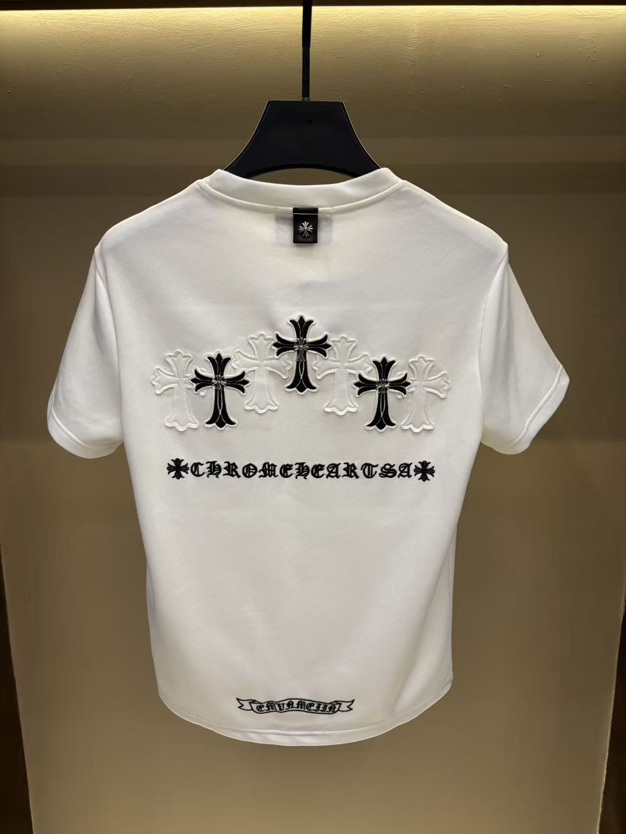 男士冬季新款轻奢休闲百搭修身时尚半袖K978