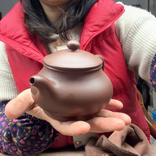 紫砂茶壶原矿紫泥