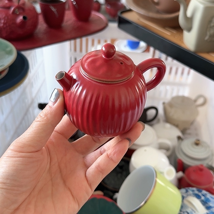 微瑕陶瓷茶具茶杯茶壶