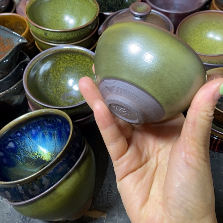 小***咪茶盏建阳建盏微瑕茶盏