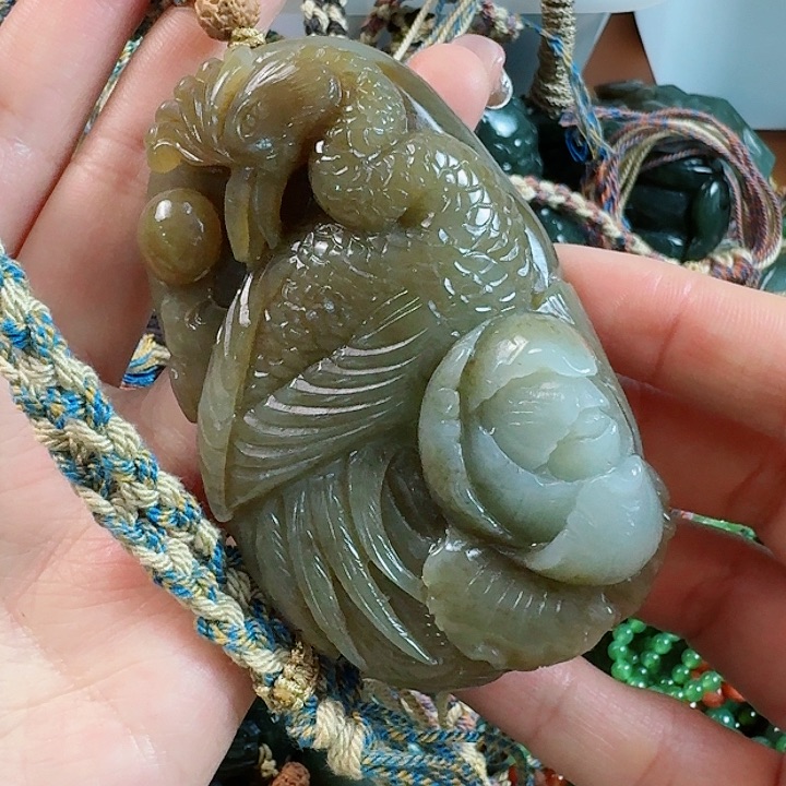 和田玉挂件未镶嵌