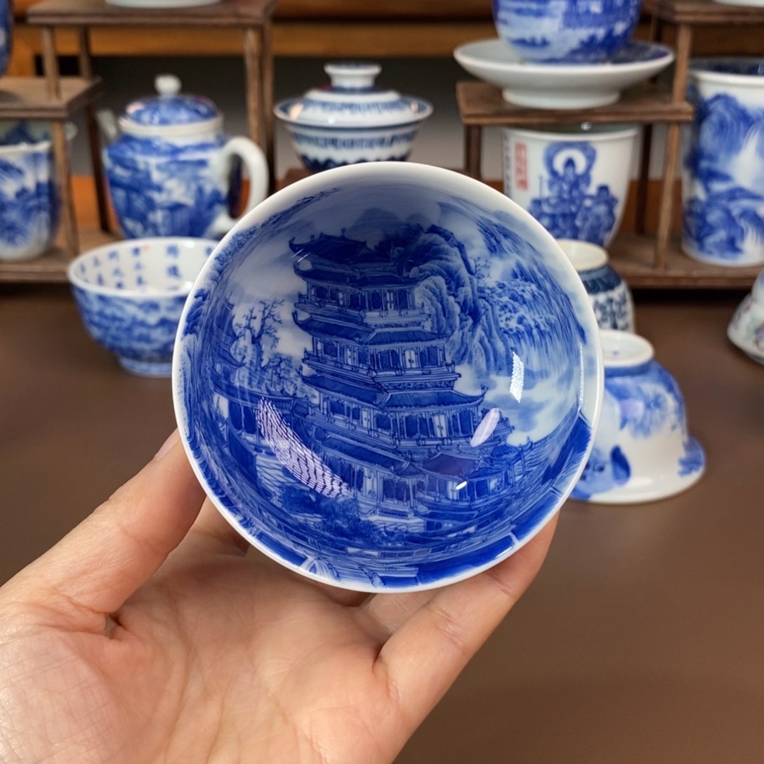 景德镇陶瓷手工手绘