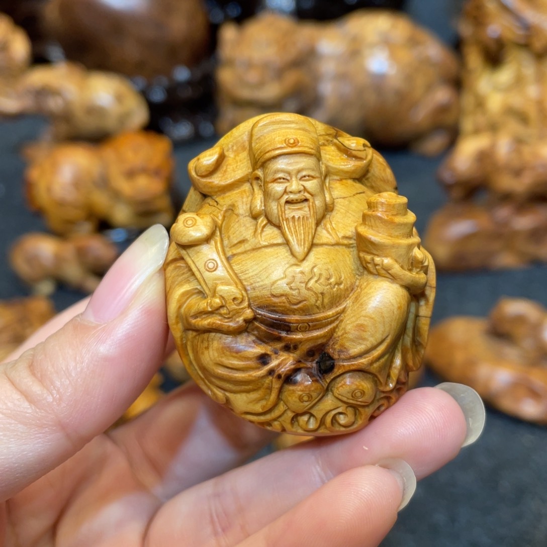 柏木（崖柏）太行精品陈化虎皮瘤疤财神爷