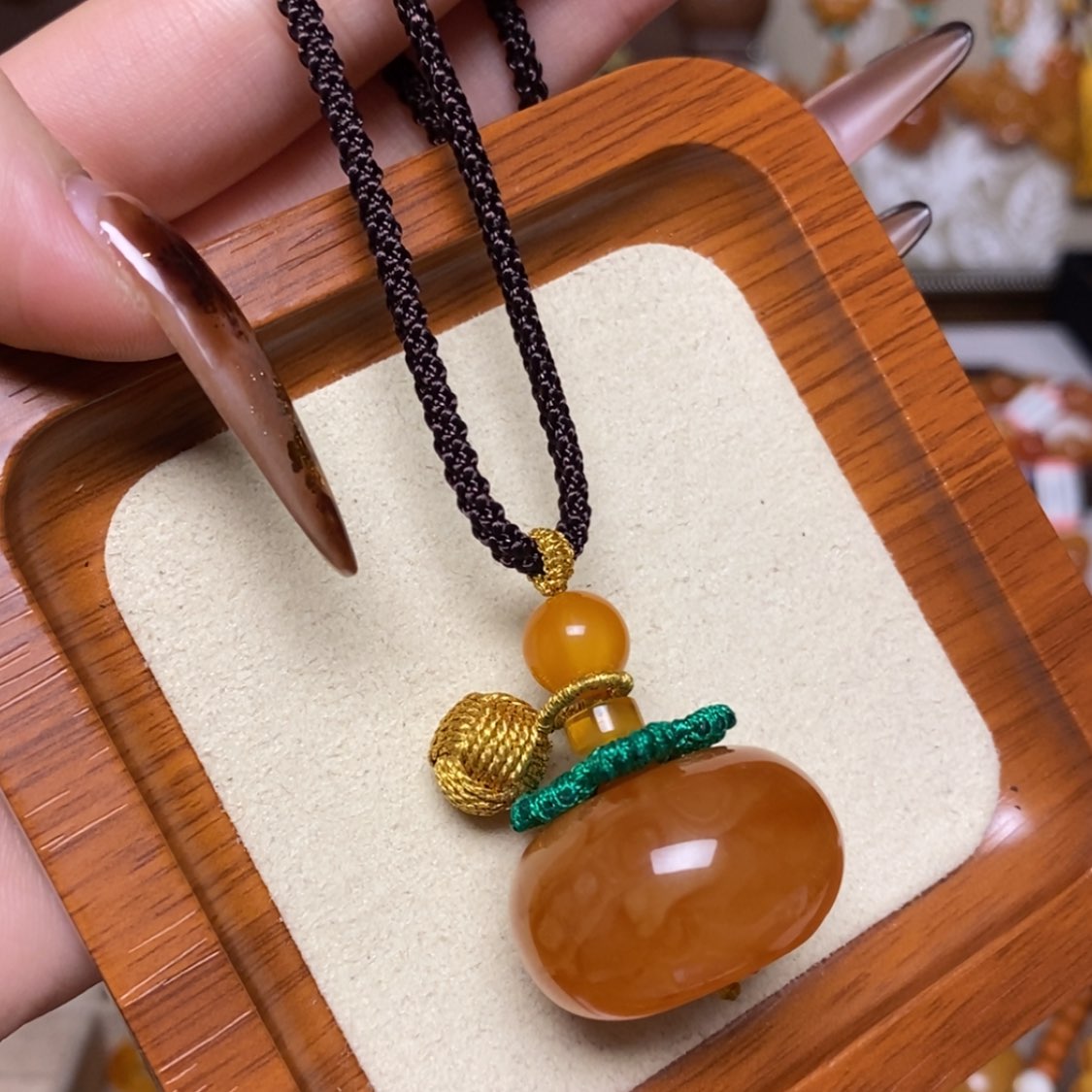 【闪购商品】蜜蜡颈饰未镶嵌项链