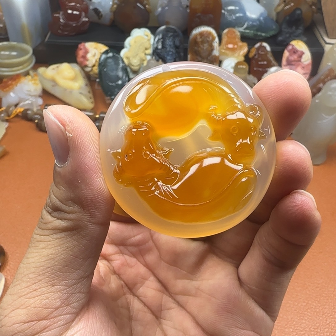 玛瑙/玉髓未镶嵌颈饰