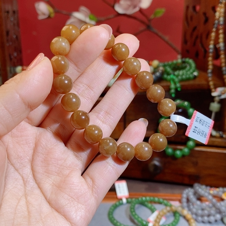 未镶嵌和田玉手链