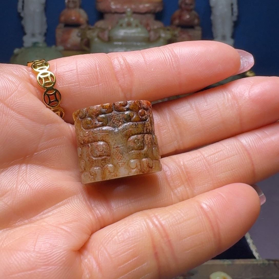 和田玉（糖玉）颈饰未镶嵌