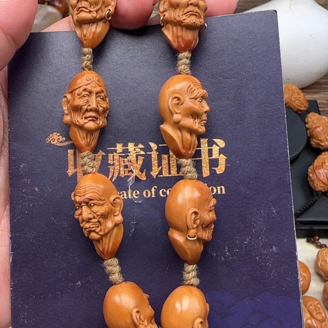 橄榄核手串橄榄手工制作工艺