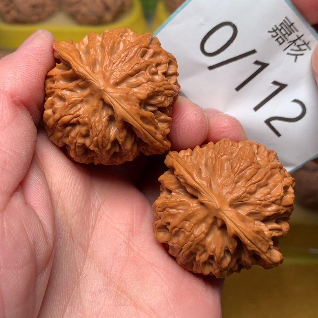 文玩核桃把件肉球苹果40