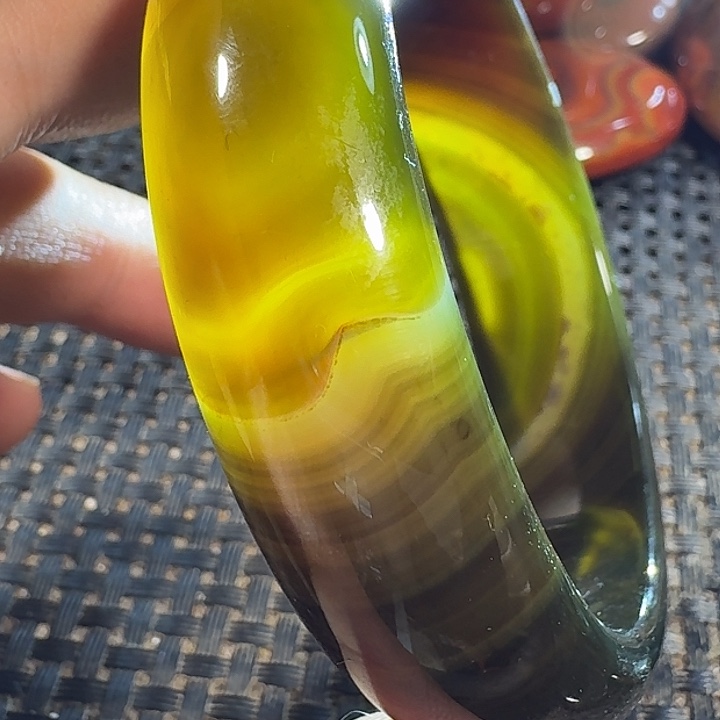 方***冀玛瑙/玉髓未镶嵌颈饰