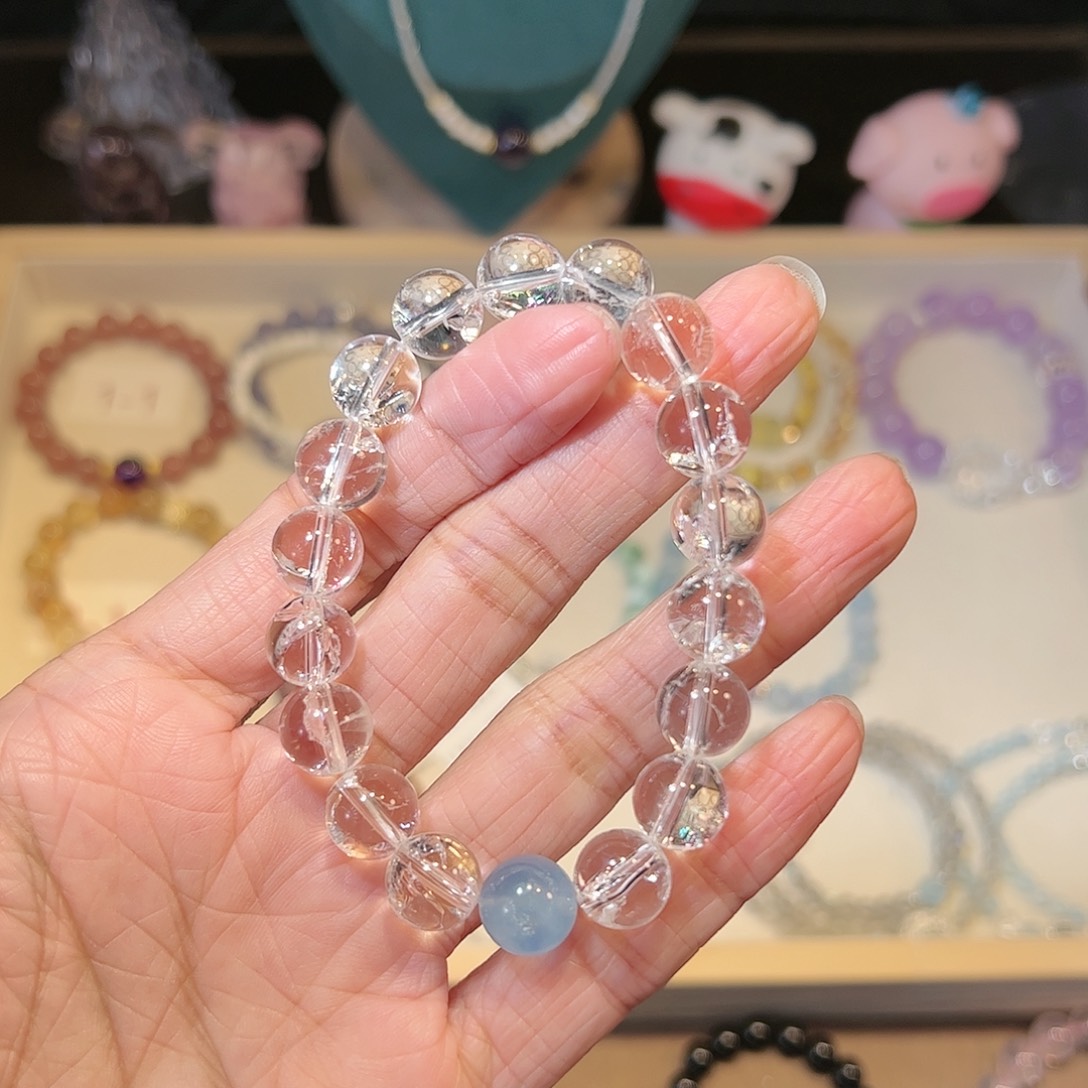 水晶手链未镶嵌白