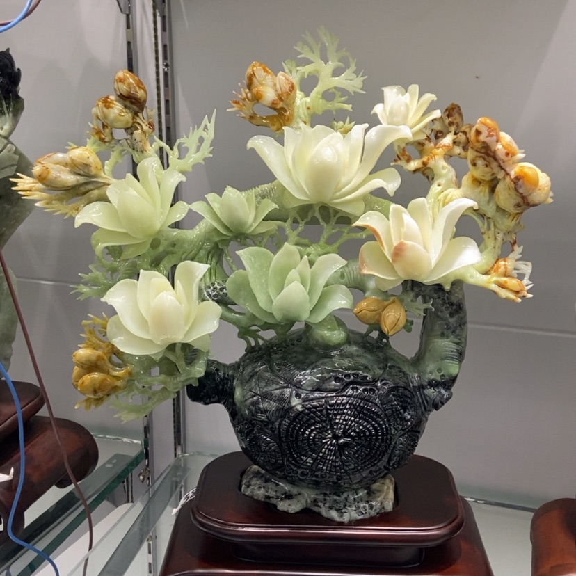 【闪购商品】未镶嵌蛇纹石玉（覆膜）珠宝奇石