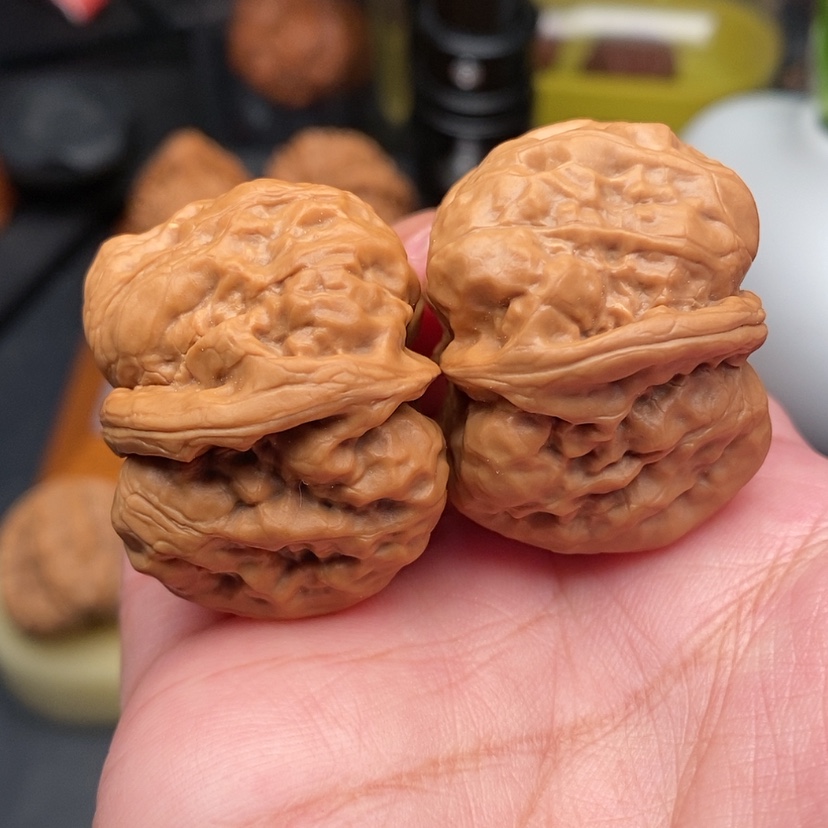 【闪购商品】文玩核桃把件蛤蟆头34