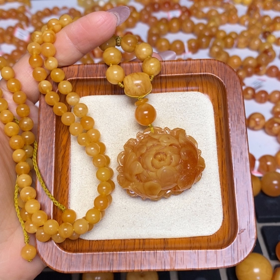 【闪购商品】未镶嵌蜜蜡颈饰项链