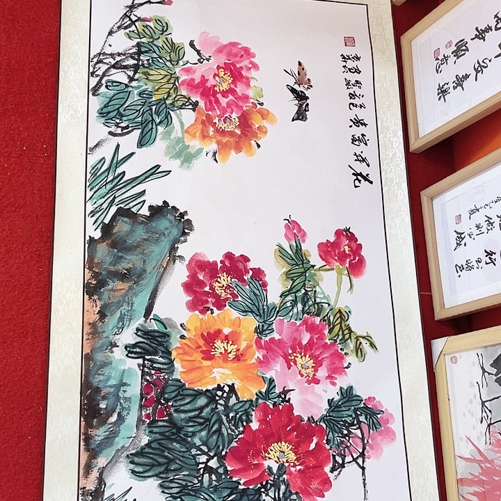 国画张圣敏先生纯手绘作品