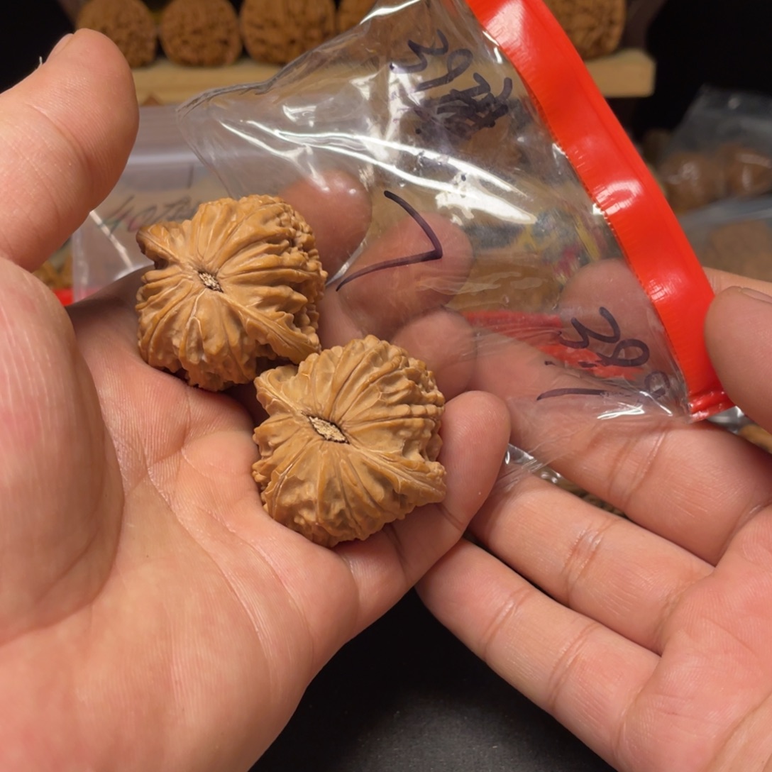 7***n把件文玩核桃磨盘