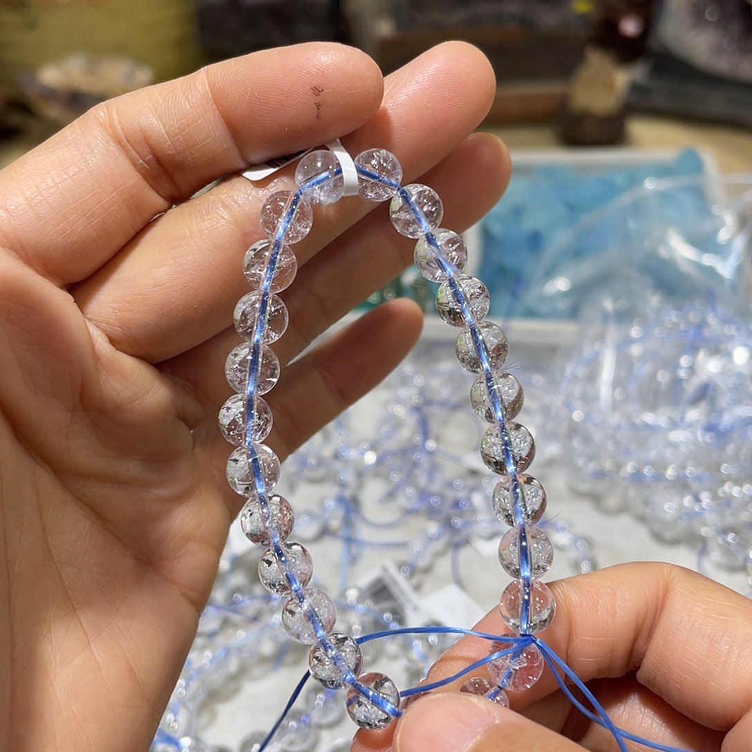 水晶手串8m未镶嵌b s 478