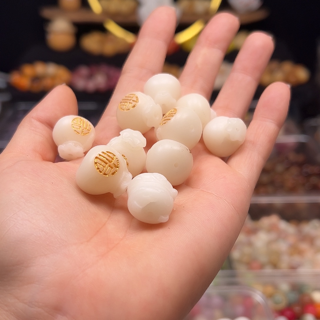 菩提根/象牙果手串瑕疵福袋都10颗有裂