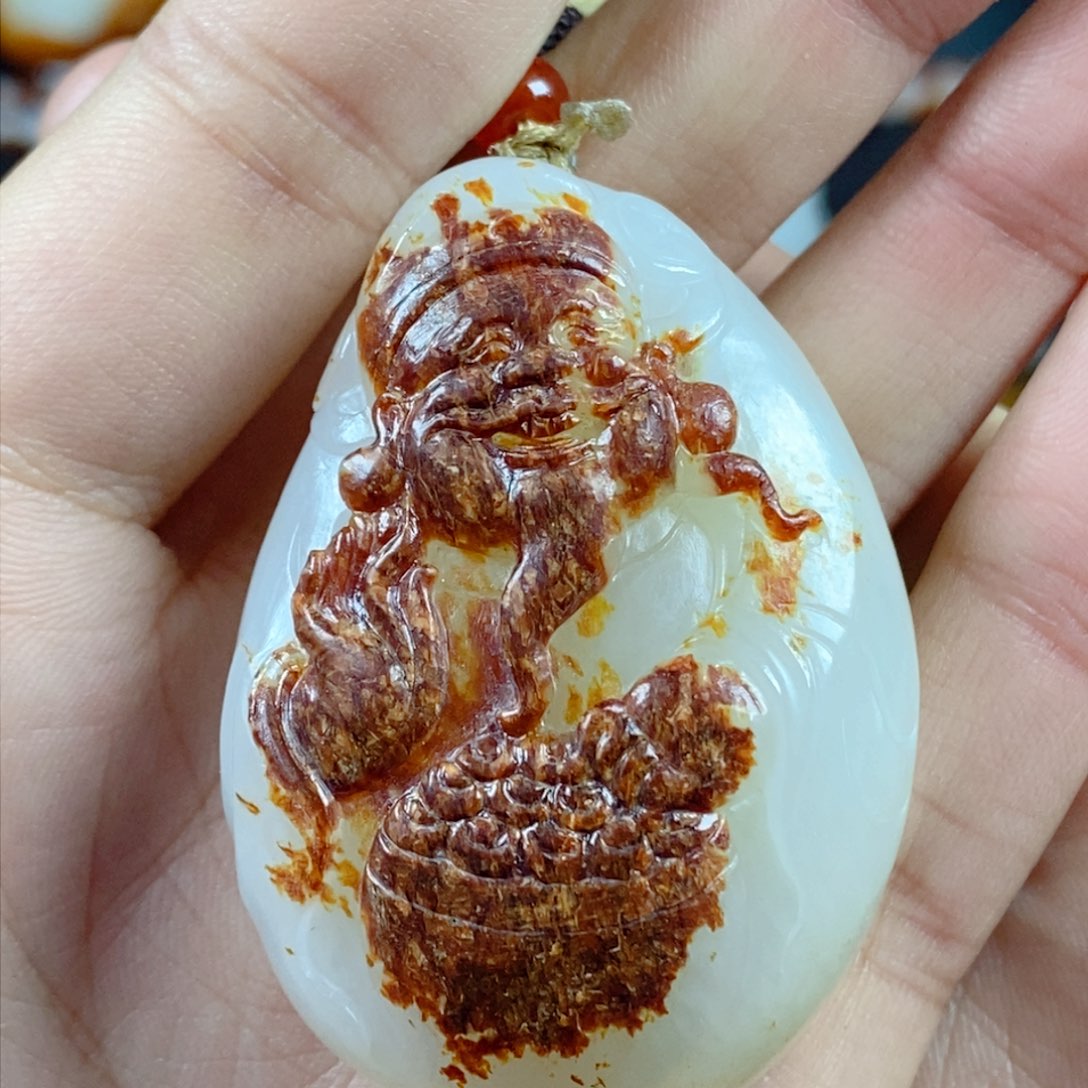 和田玉挂件未镶嵌