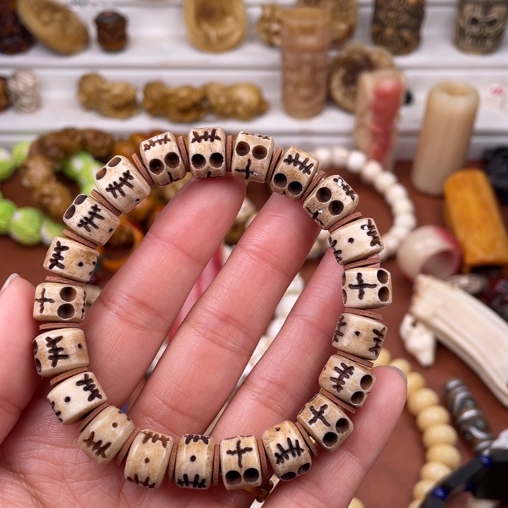 驼骨其他骆驼骨雕刻阿呆12