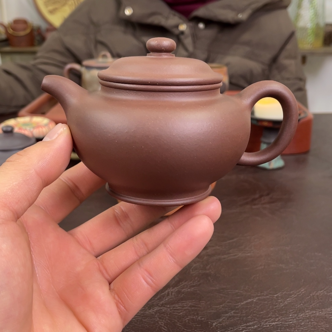 茶壶紫砂掇只紫泥