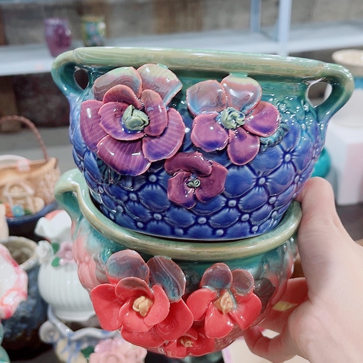 多肉花盆满10元包邮