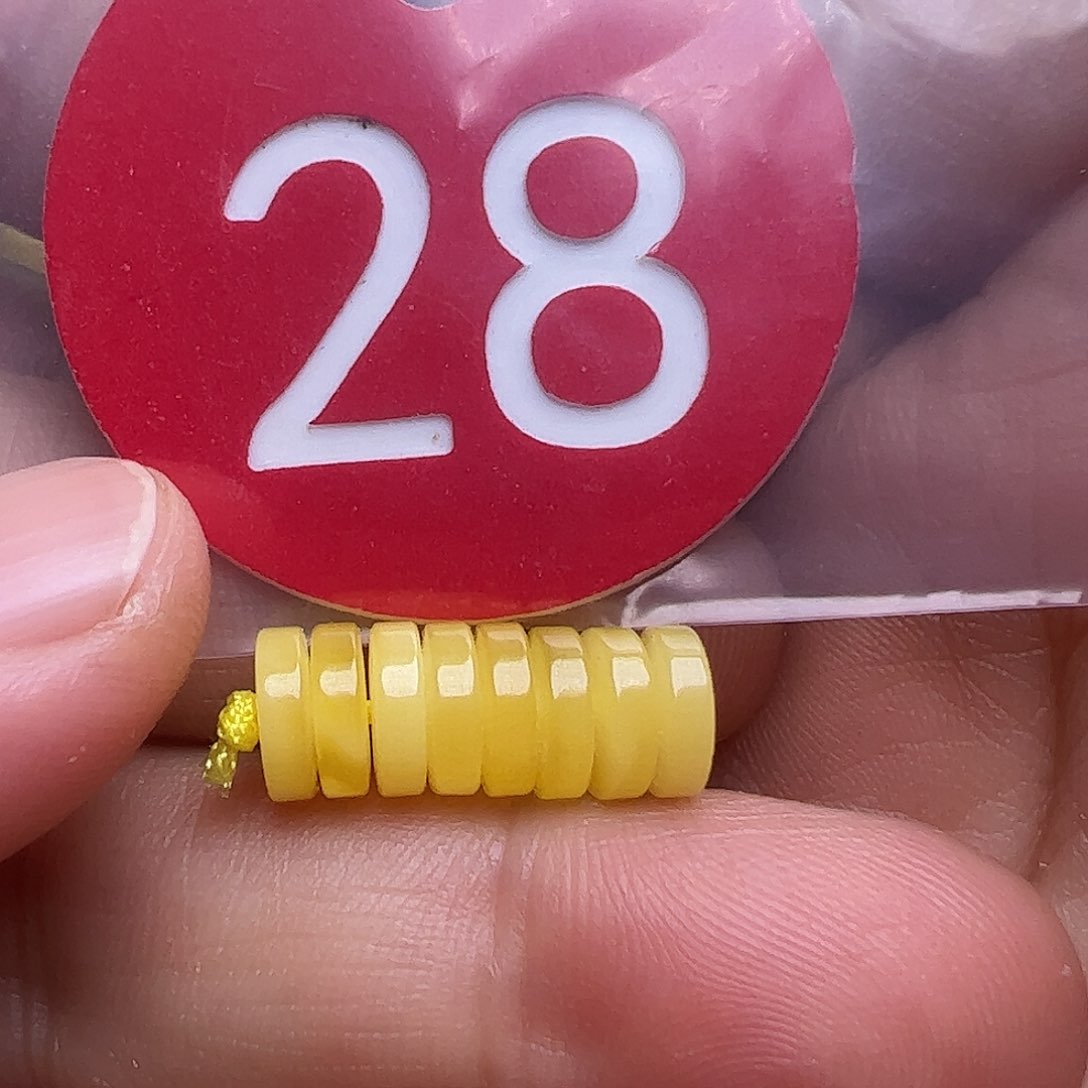 蜜蜡未镶嵌珠宝奇石7m m