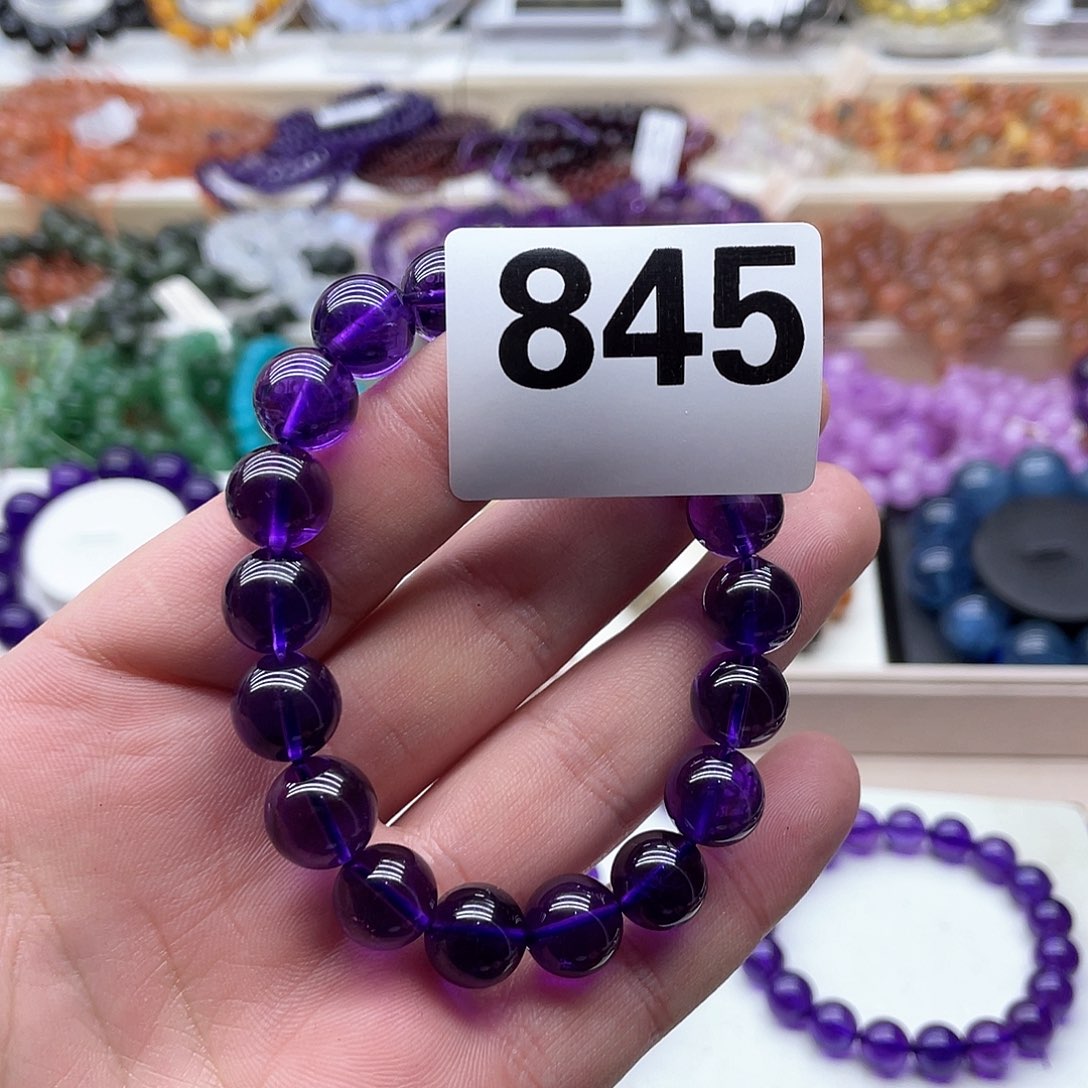 水晶手链未镶嵌牛*天然