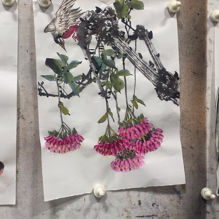 国画纯手绘国画作品