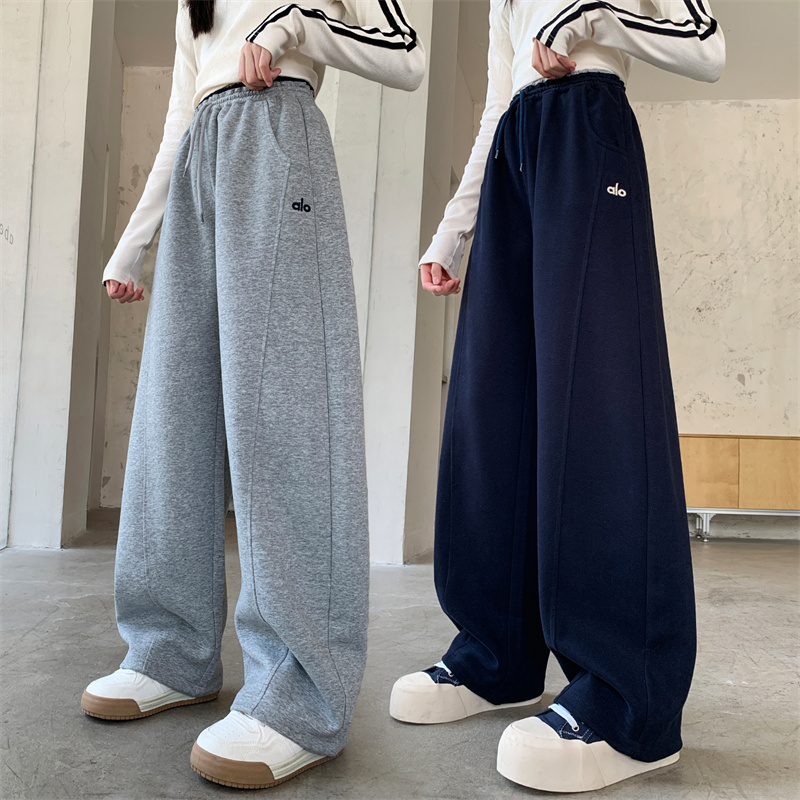 童装女童运动春秋2025秋装新款儿童直筒裤大童初中生女童裤子长裤