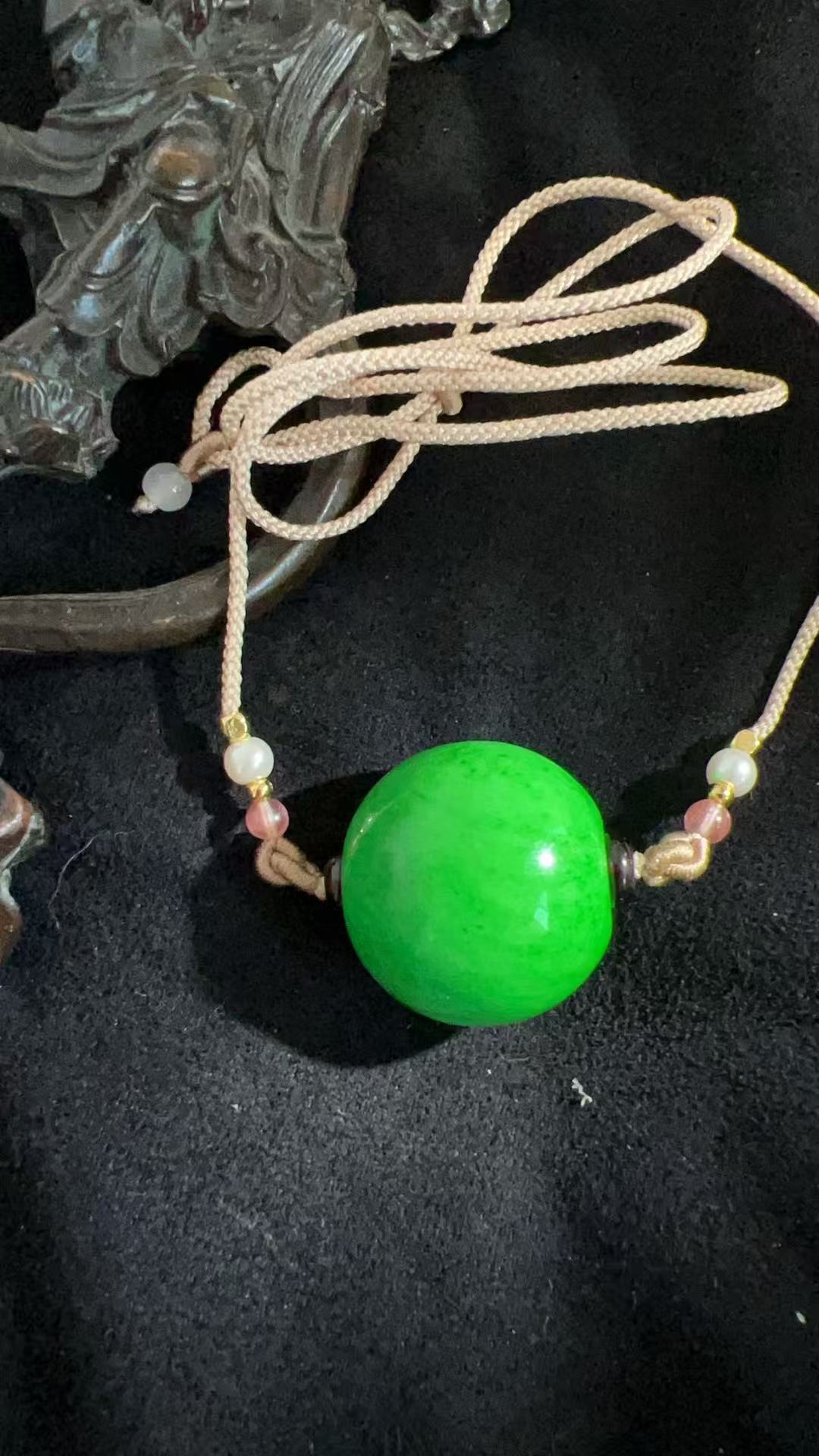 卡30mm大圆珠锁骨 腰佩