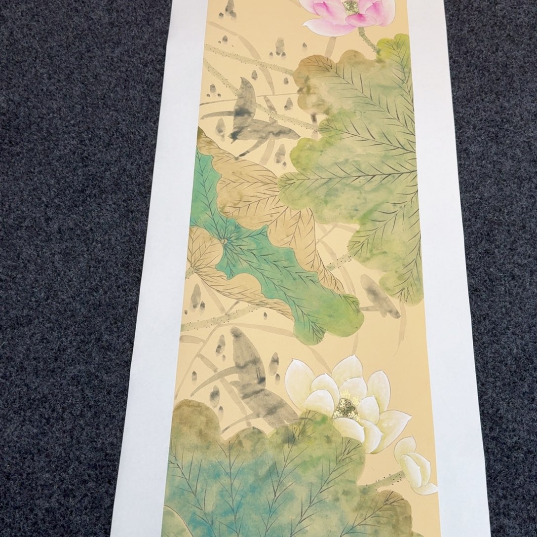 国画国画作品山水花鸟纯手绘
