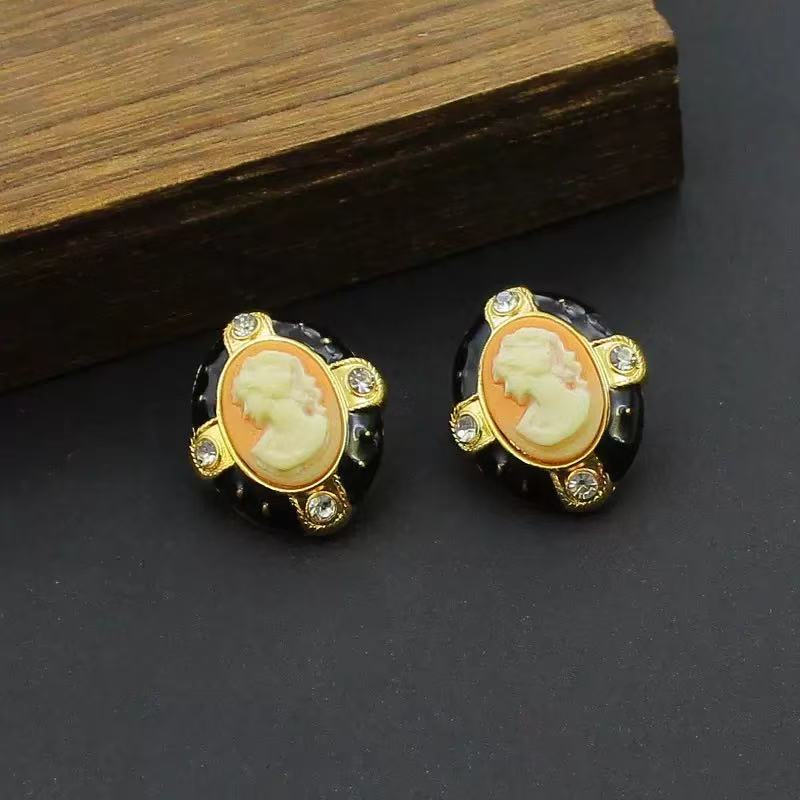 铜合金耳饰 A343 时尚轻奢气质百搭优雅精致