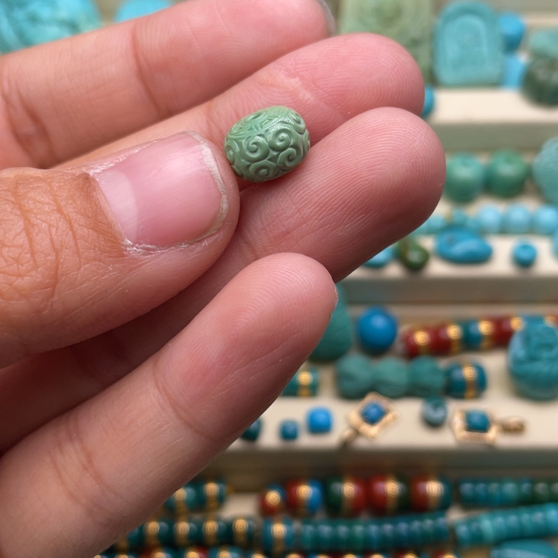 绿松石回文未镶嵌