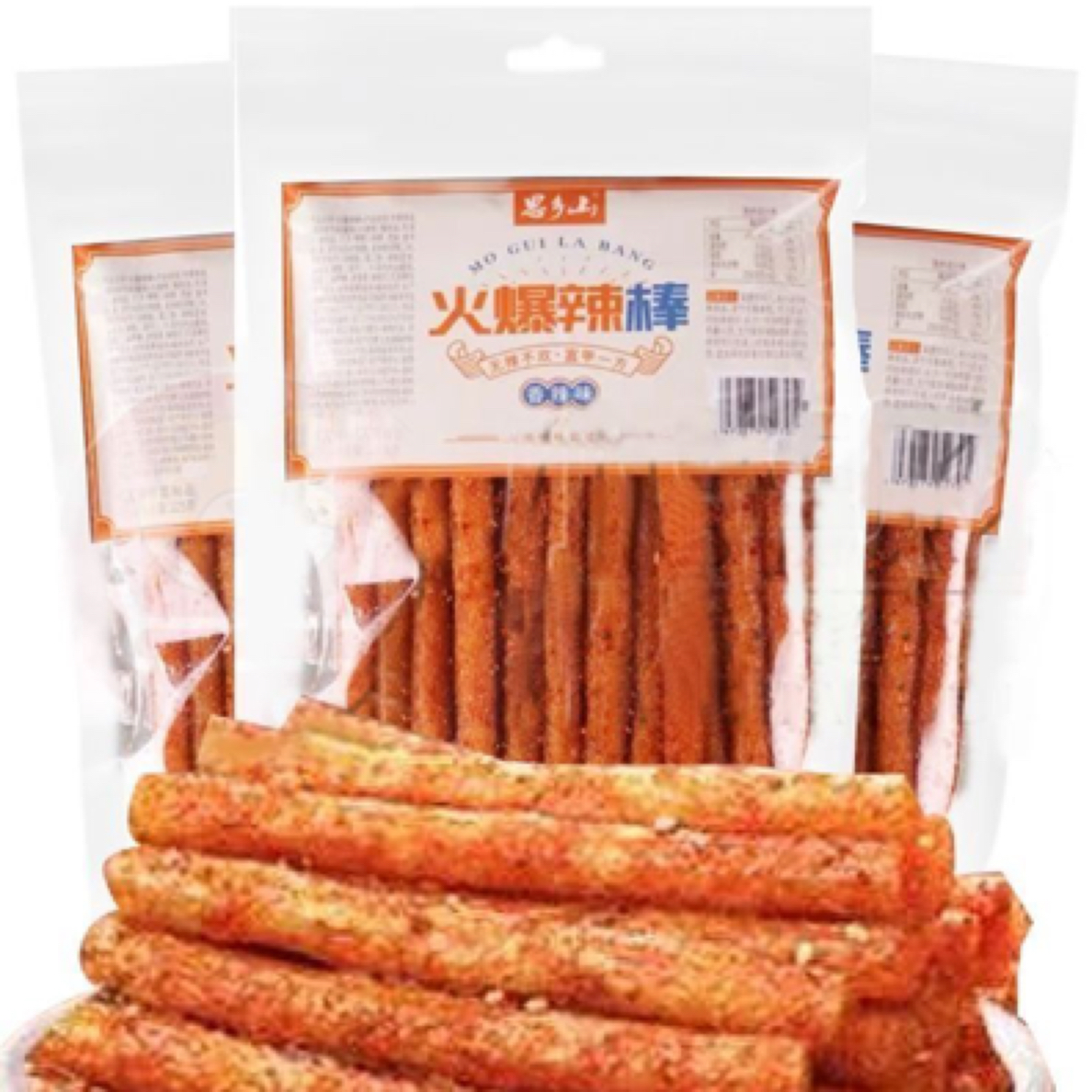 思乡山 香辣味火爆辣棒 125g/袋