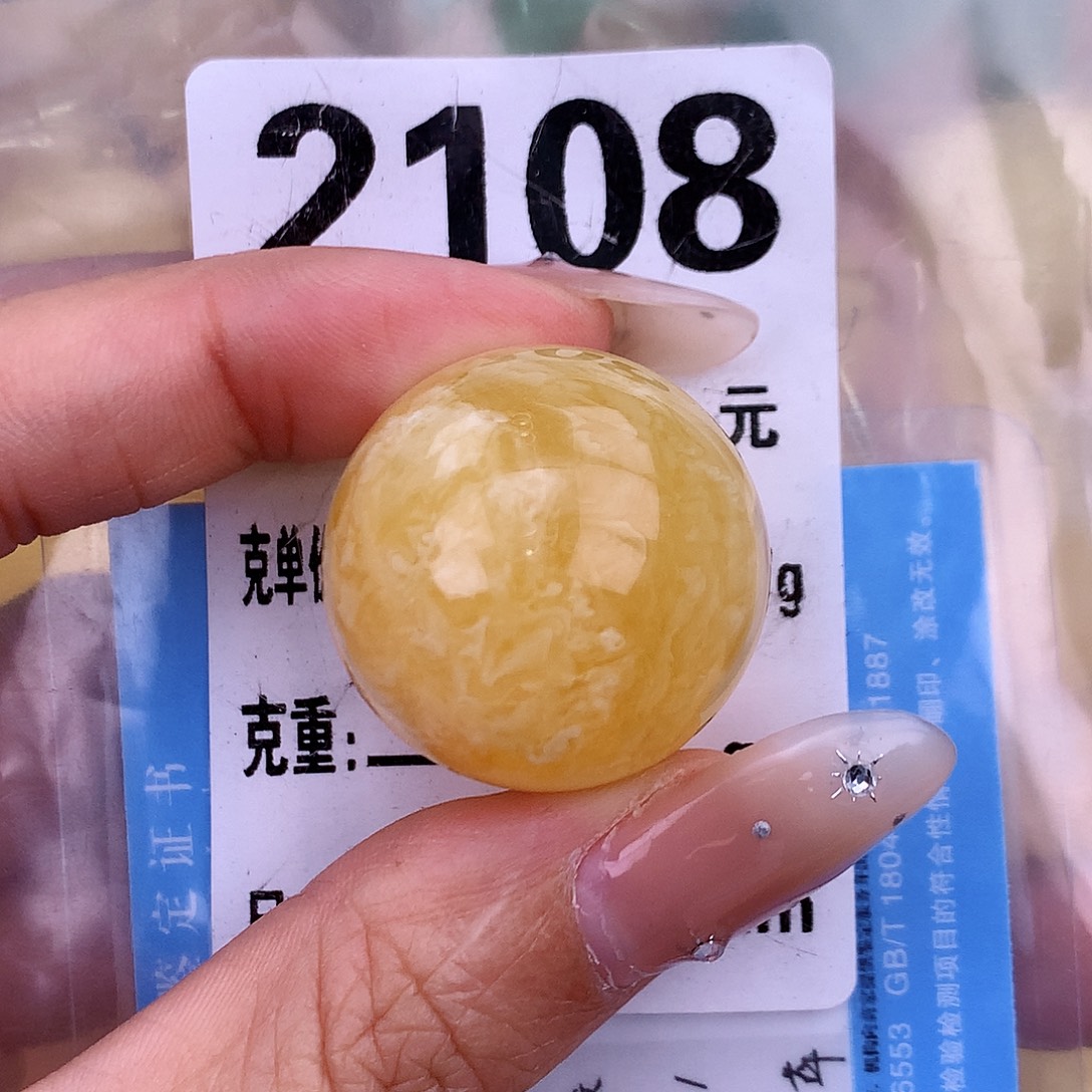 琥珀未镶嵌珠宝奇石25.5 植物