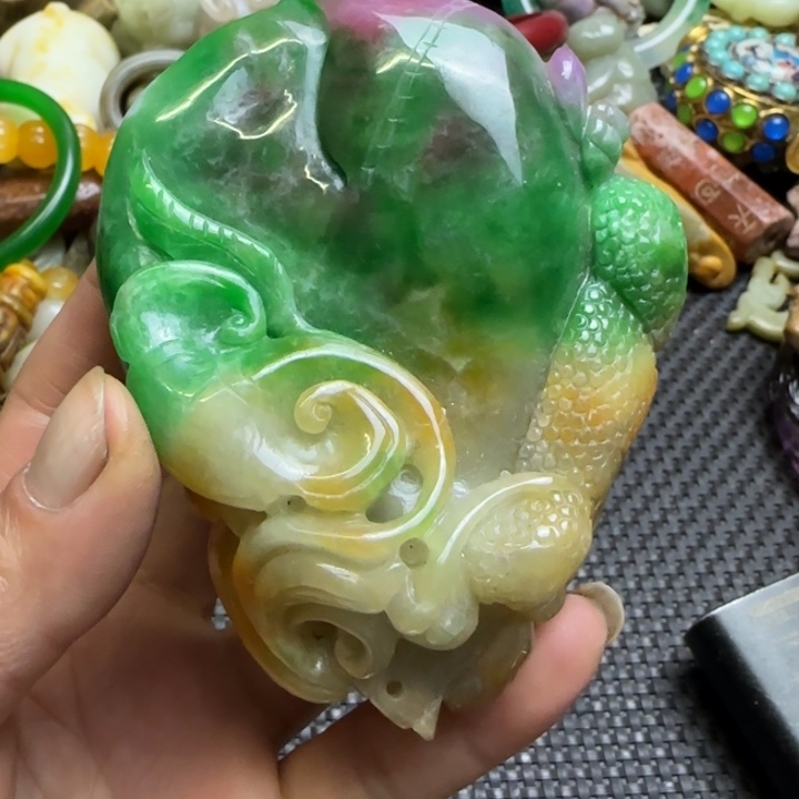 紫金钵盂菩提吊坠