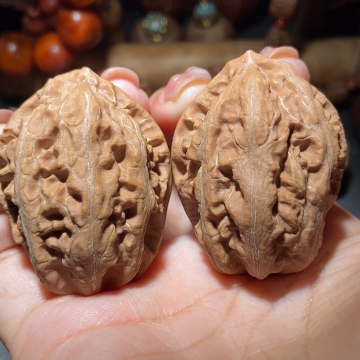 把件文玩核桃东北楸子小雪219