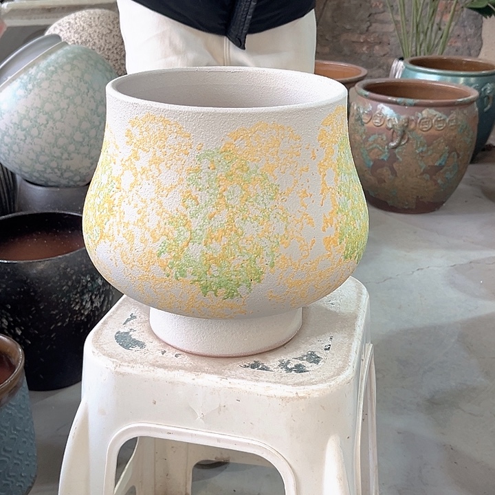 正品口22高25花盆……