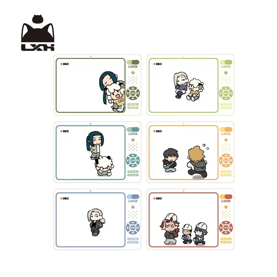 【新品】罗小黑战记2三二一 茄子透卡拍照卡打卡周边