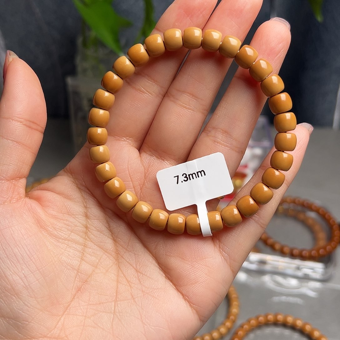 橄榄核手串贪****✦清水核尖单圈