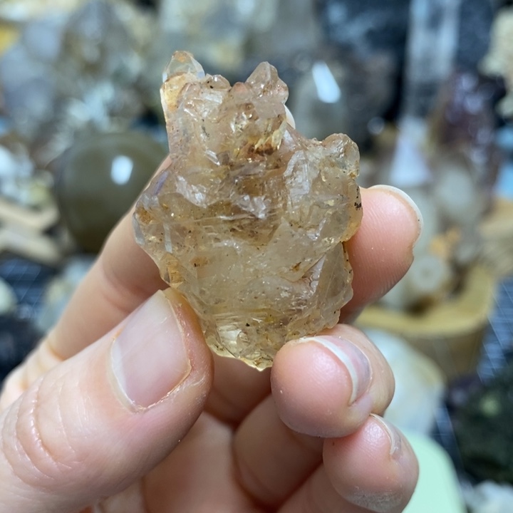 水晶水晶柱未镶嵌