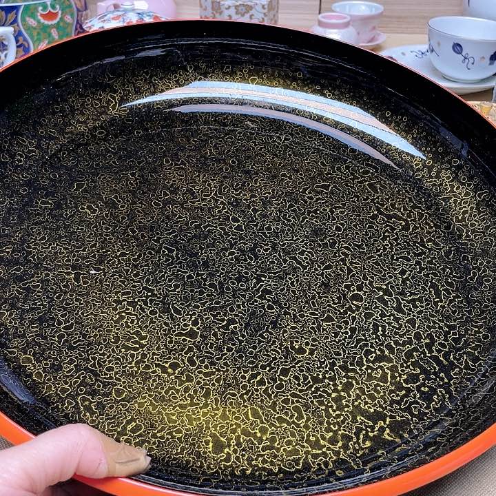 紫砂茶宠盘子都给她