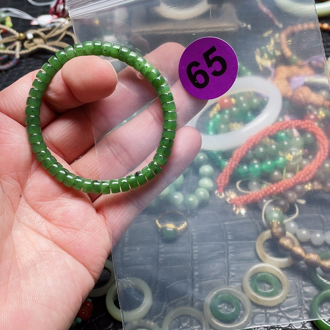 未镶嵌手链和田玉姥*