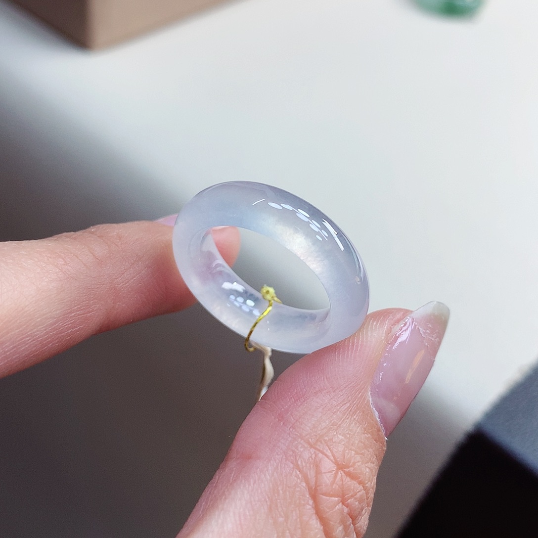 翡翠戒指未镶嵌13号