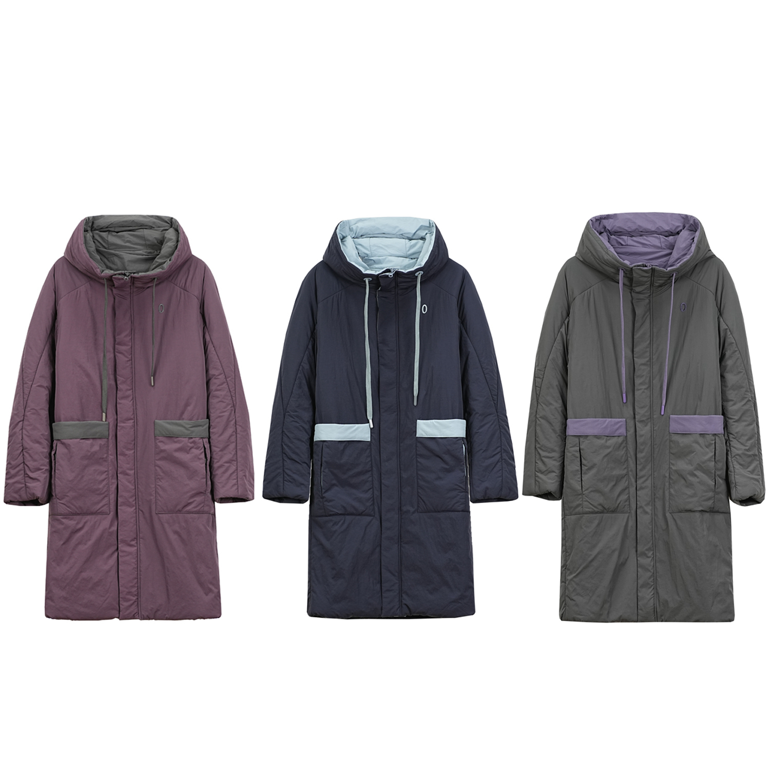 STUNNING JW/正品25528宽松绵羊毛加厚保暖中长款棉服（建议干洗）