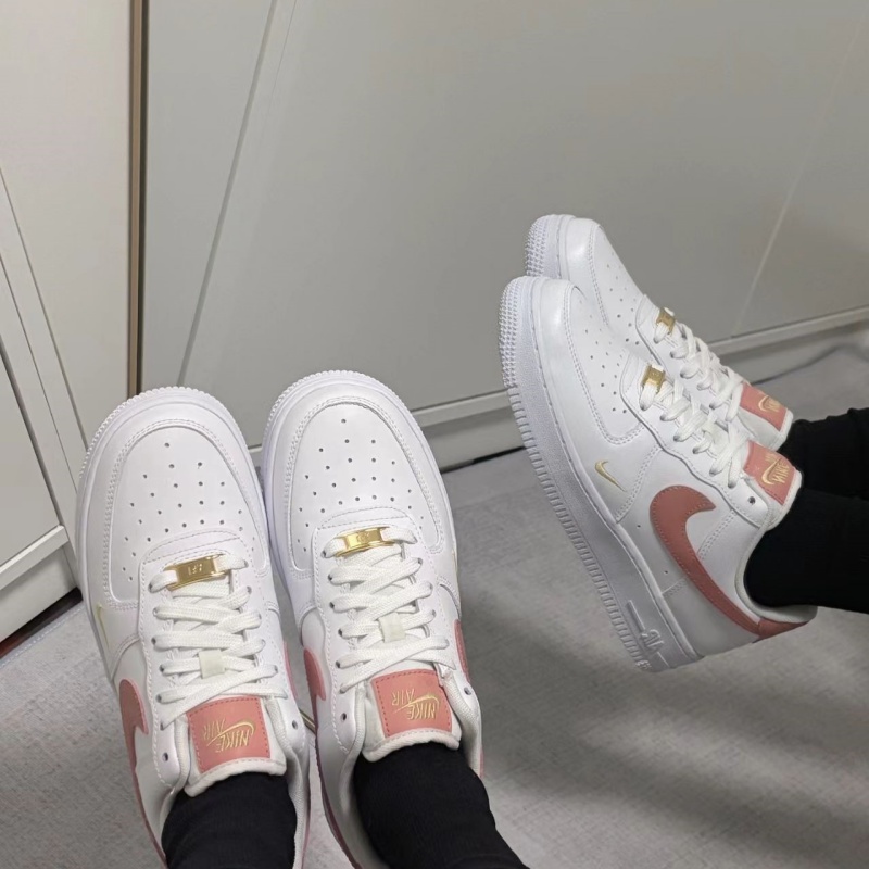 Nike耐克女鞋Air Force 1 '07 AF1小金钩空军一号板鞋 CZ0270-103